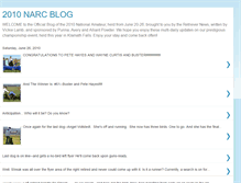 Tablet Screenshot of 2010narcblog.theretrievernews.com