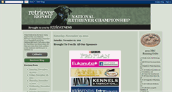 Desktop Screenshot of 2011nrcreport.theretrievernews.com