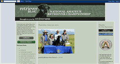 Desktop Screenshot of 2011narcblog.theretrievernews.com