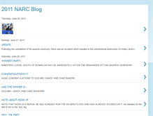 Tablet Screenshot of 2011narcblog.theretrievernews.com